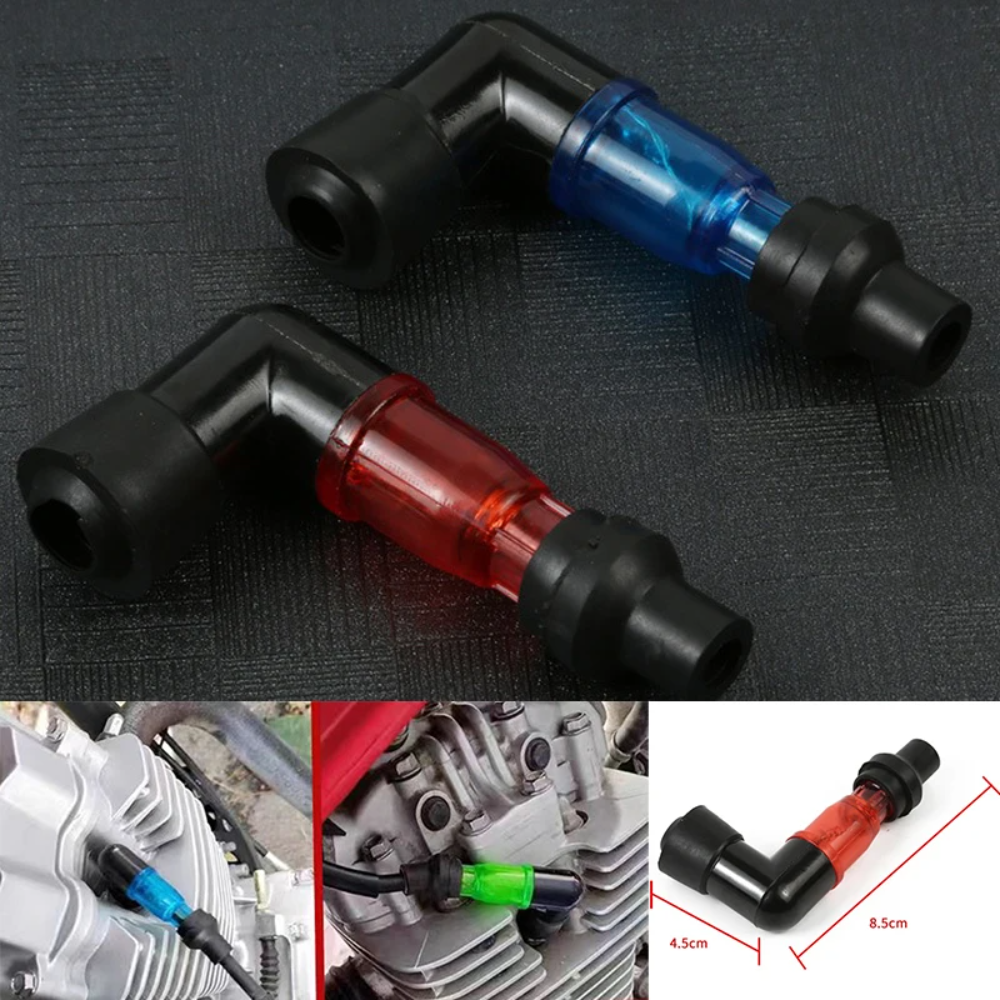 SparkConnectors 1+1 GRATIS: Universelle Høyytelses Varmebestandige Motorsykkel Tennings Gnister Koblinger