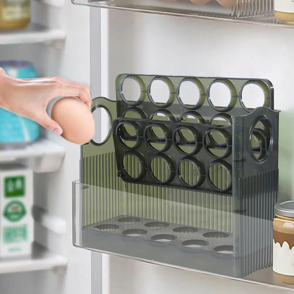EggBox - Tre Lag Med Selvreturnering Boks For Oppbevaring Av Egg