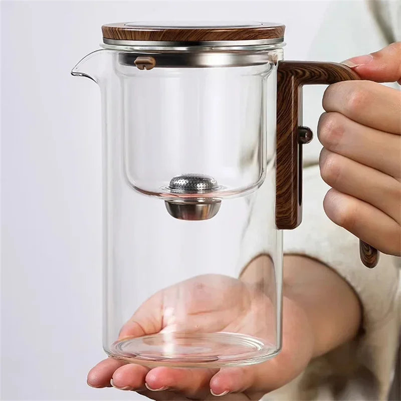 Globetrek° GlassTeapot: Automatisk Vannseparasjon Glass Tekanne