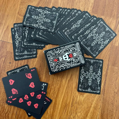PokerCards 1+1 GRATIS - Hul Ridder Inspirerede Spille Pokerkort