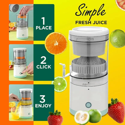 Globetrek° FruitJuicer: Bærbar Elektrisk Frukt Juicer