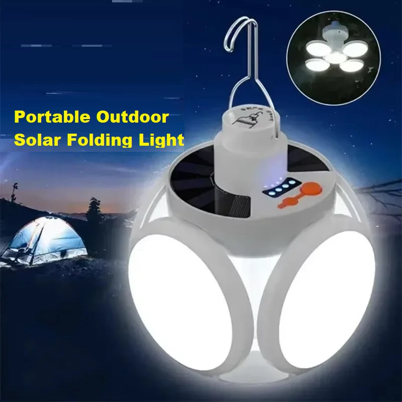 Ledsen™ SolarLamp: Bærbar Sol LED Foldbart Panel Nødlys