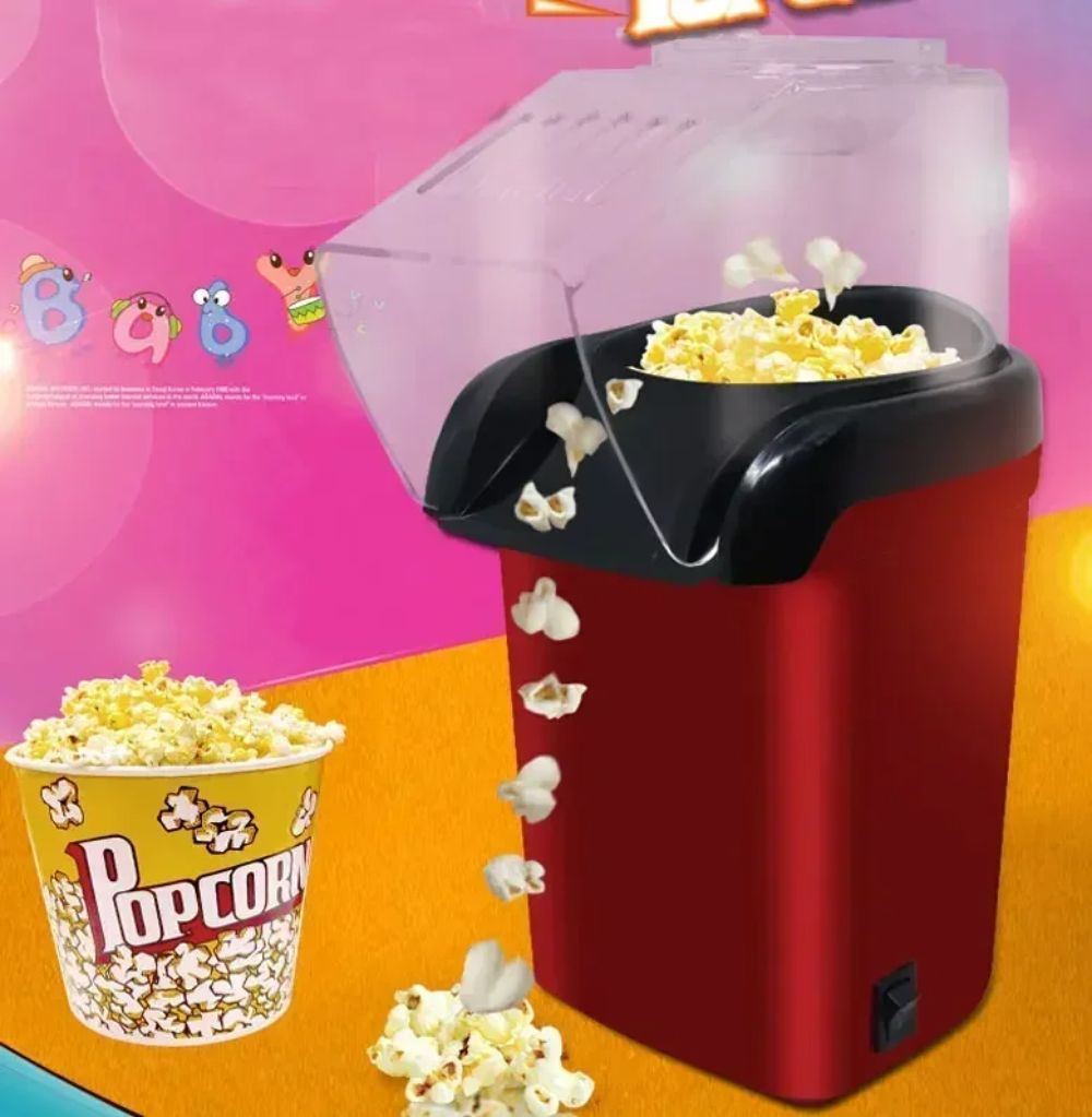 Globetrek° PopcornMaker: Bærbar Enkel Å Bruke Luft Popcorn Maskin