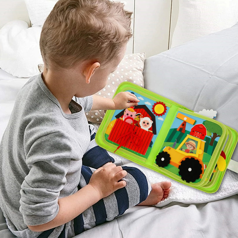 Kletshuts™ SensoryBook: Forbløffende Sanselig Barnebok