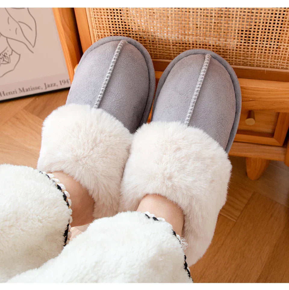 Happy™ IndoorSlippers: Stilfulde Hyggelige Kvinders Indendørs Hjemmesko