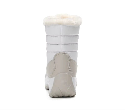 Happy™ ComfyBoots: Kvinders Chunky Platform Snørebånd Høj-Skære Comfy Støvler