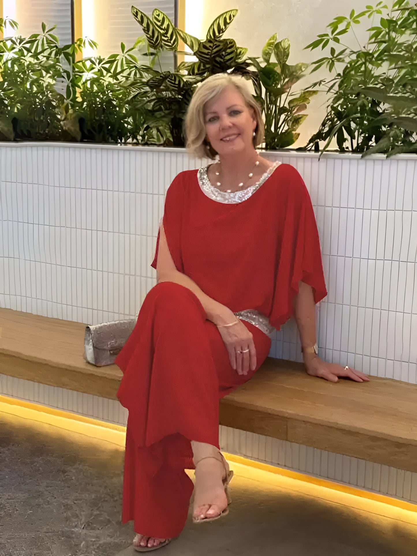 Icone™ LuxurySet: Elegant Todelt Glitrende Luksussett