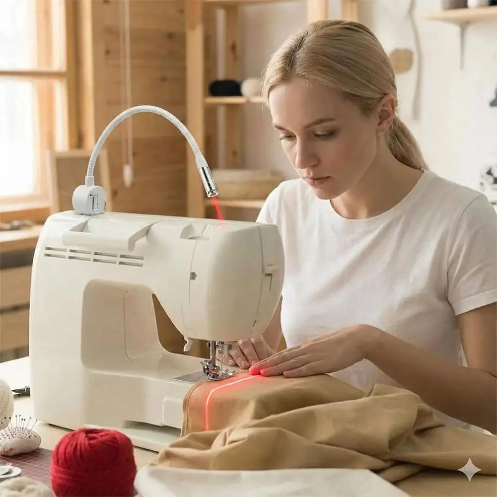 Globetrek° SewingLight: Magnetisk Fleksibel Svanehals LED Sy-Lys