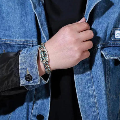 Jewelance™ MantraBracelet – Dreibart Tidløst Symbolsk Mantra-armbånd