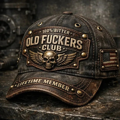 Icone™ VintageCap: Klassisk Amerikansk-Inspireret Stilfuld Vintage Kasket