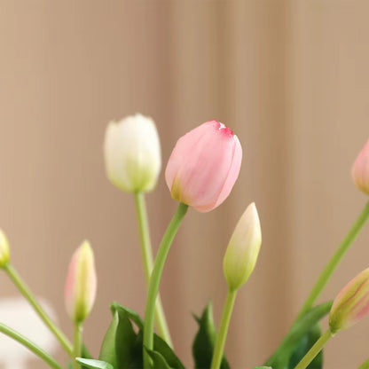 ArtificialTulips: Realistisk Skjønnhet Kunstig Blomsterdekorasjon Tulipansett