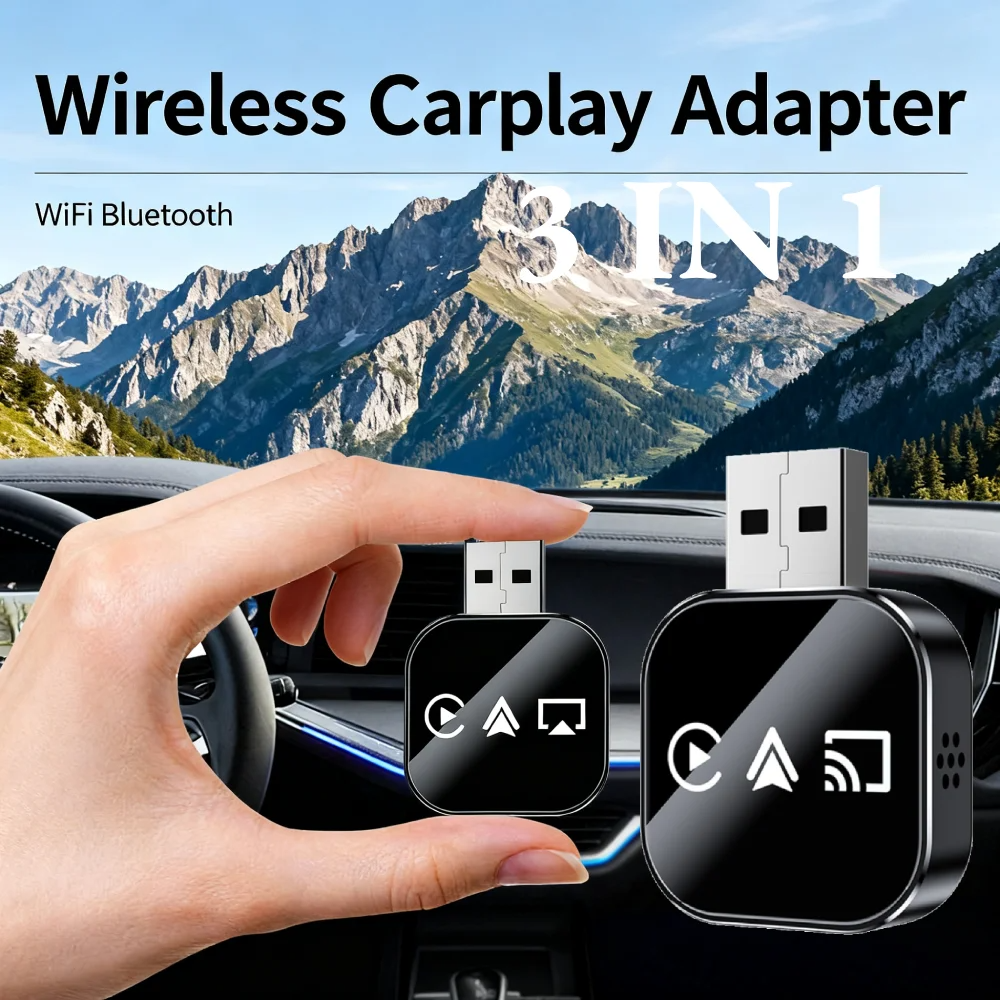 SmartPlug™ – Universell Smart Plugg Trådløs CarPlay Og Android Auto Adapter
