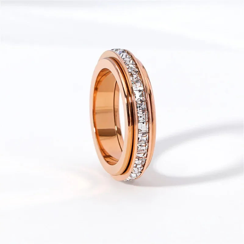Jewelance™ RotatingRing 1+1 GRATIS: Finger Spinner Roterende Ring Anti Angst Stress Lettelse Smykker