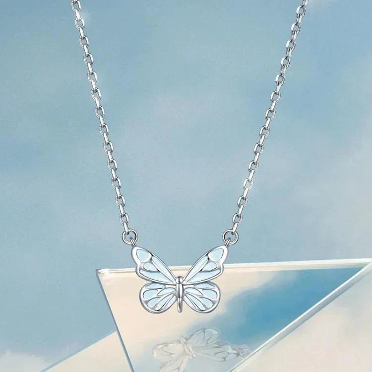 Jewelance™ GlowingButterfly 1+1 GRATIS: Mote Glødende Sommerfugl Halskjede Og Armbånd Sett
