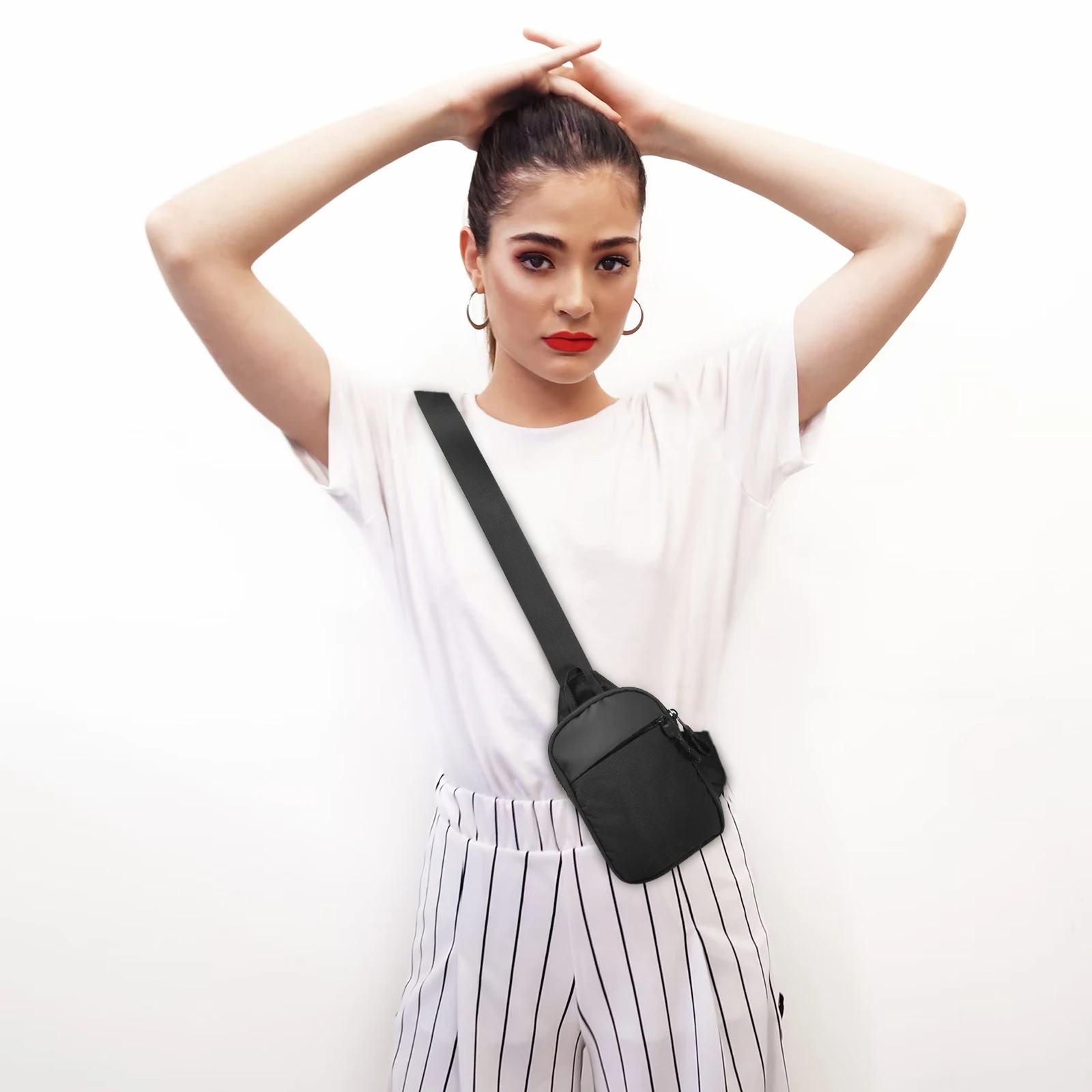 Icone™ ChestBag 1+1 GRATIS: Justerbar Stropp Unisex Mini Slynge Brystveske