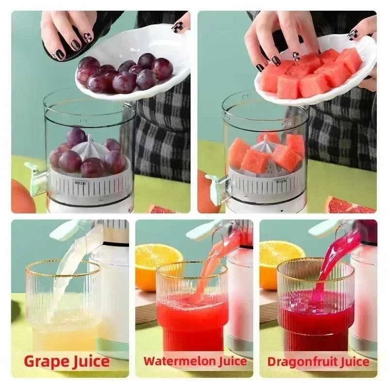Globetrek° FruitJuicer: Bærbar Elektrisk Frukt Juicer