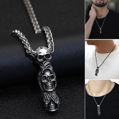 Jewelance™ SkullNecklace: Kranium Halskjede For Menn Og Kvinner