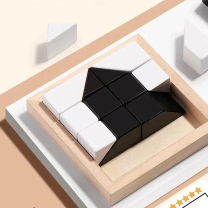 Kletshuts™ BlockPuzzle: Kreativ Interaktiv Hjernestimulerende Blokkpuslespill Leketøy