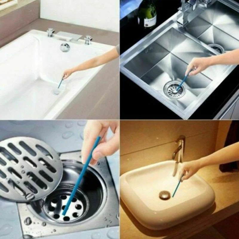 Cleaner Pro° DrainCleaner 1+1 GRATIS: Avløpsrens og Rengjøringspinner