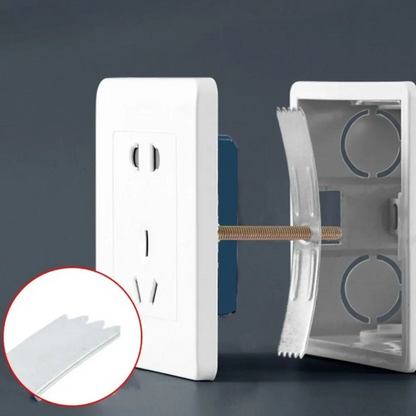 SocketFixer 2+2 GRATIS - Sikker Stikkontakt Passe Let Installation Udtag Reparation Beslag Fixer