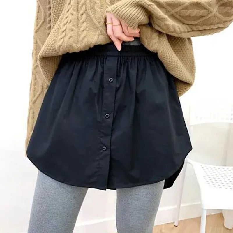 Icone™ WaistSkirt 1+1 GRATIS: Elegant Bluseforlenger Høy midje Skjørt Til Damer