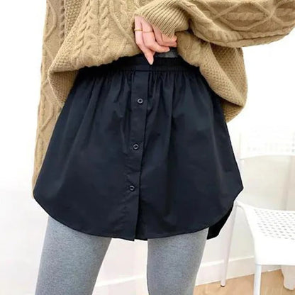Icone™ WaistSkirt 1+1 GRATIS: Elegant Bluseforlenger Høy midje Skjørt Til Damer