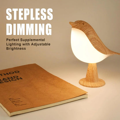 Ledsen™ BirdLamp - Bærbar Fjernbetjent LED Nattelys Sengekanten Fugl Lampe