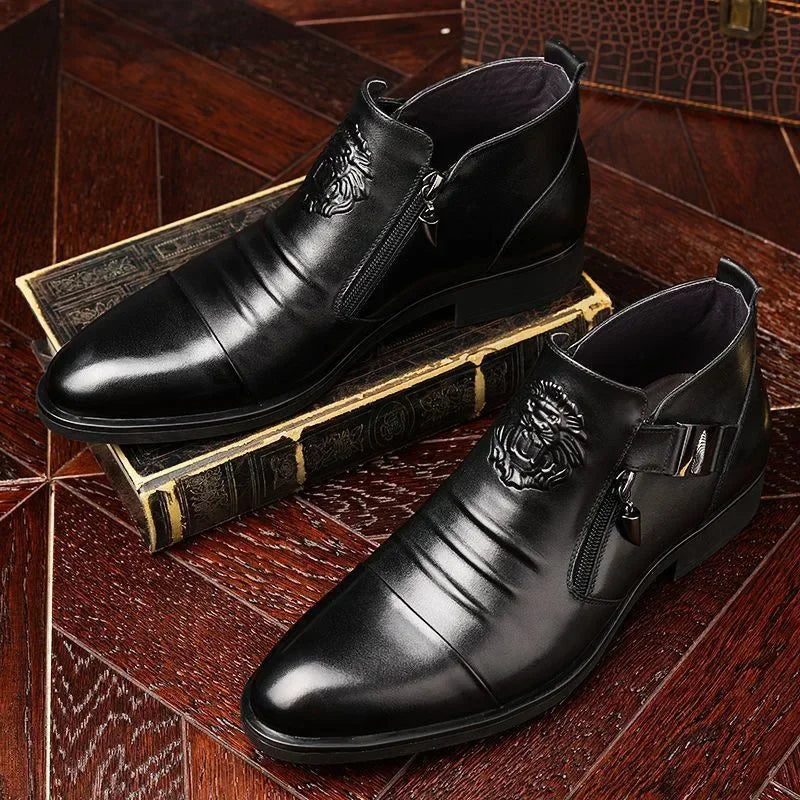 Happy™ BusinessShoes: Klassiske Herre Spidse Tå Formelle Forretning Sko
