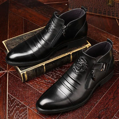 Happy™ BusinessShoes: Klassiske Herre Spidse Tå Formelle Forretning Sko
