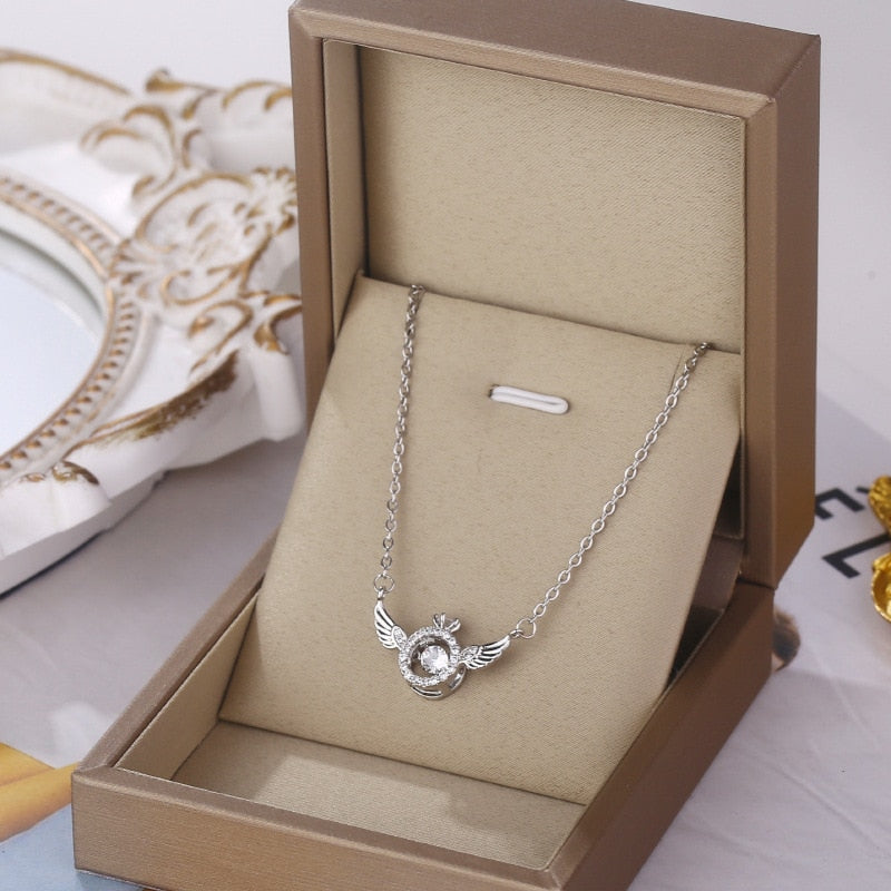 Jewelance™ - Elegant Halskjede Med Englevinger
