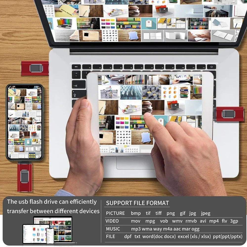 FlashDrive - Konvertibel Flash-stasjon