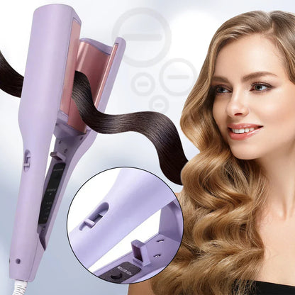 Rose® CurlingIron - Elektrisk Krøllejern Dyb Bølge Hår Krøller