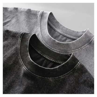 Icone™ ComfortShirt 1+1 GRATIS: Premium Komfortabel Løs Passform Vasket T-skjorte