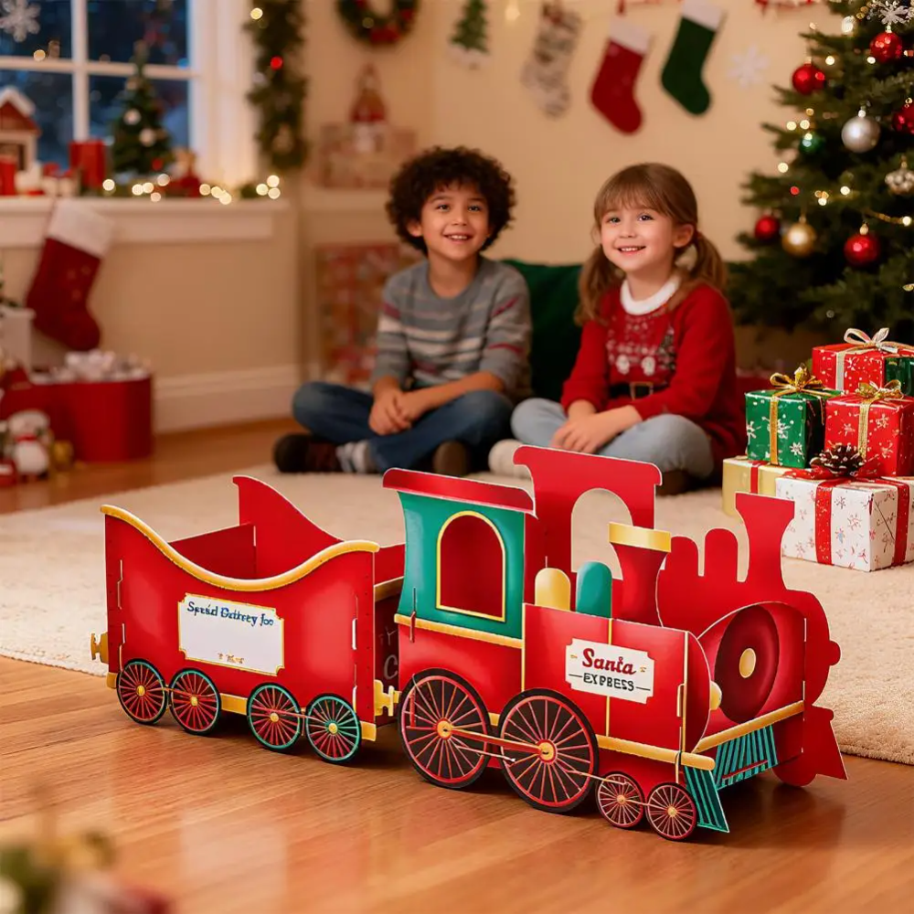 GiftTrain™ - Personliggjort Magisk Juletog-dekorasjon