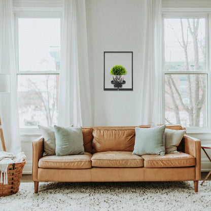 GlideHold® PlantFrame: Nem-Installation Dekorativ Moderne Plante Ramme Væg