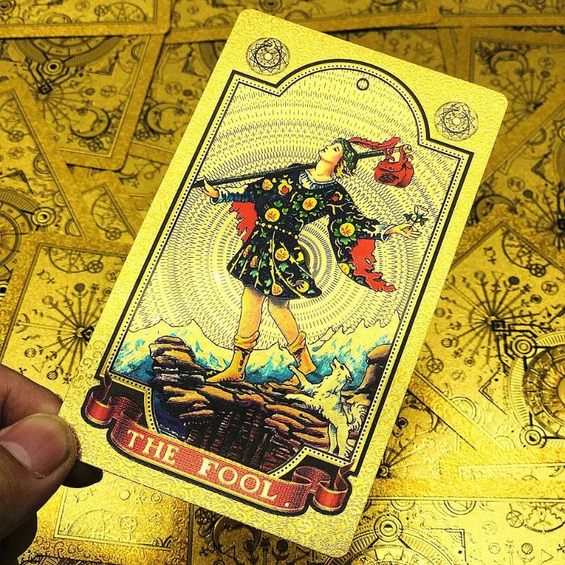 TarotCards - Mystisk Gyldne Tarotkort