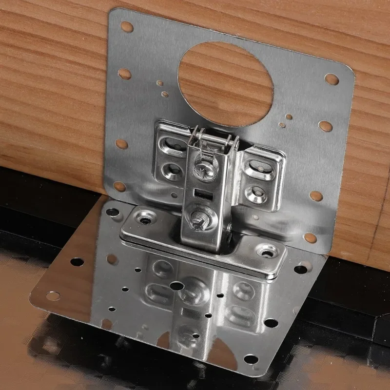 HingePlate 1+1 GRATIS: DIY Møbler Hengsler Reparasjon Sideplate