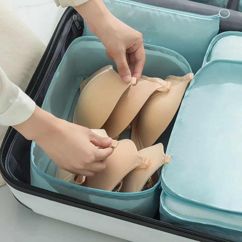 Icone™ TravelOrganizer 1+1 GRATIS: Vanntett Reiseveske Organizer Sett