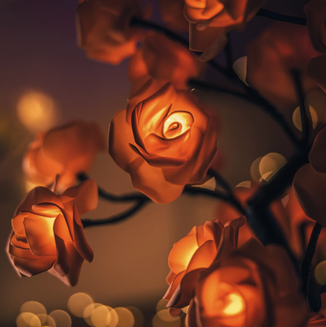 Leddi™ Rose - Forever Rose Blomsterlampe