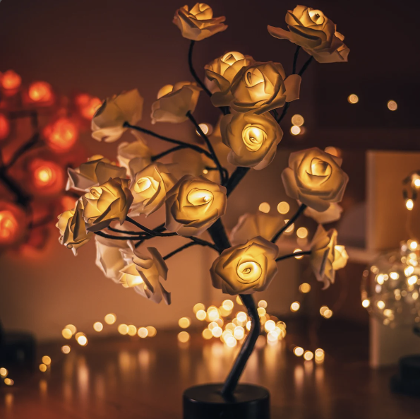 Leddi™ Rose - Forever Rose Blomsterlampe