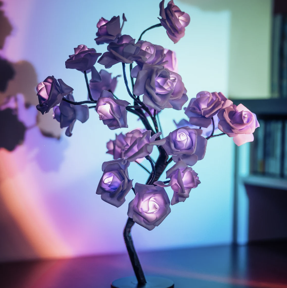 Leddi™ Rose - Forever Rose Blomsterlampe