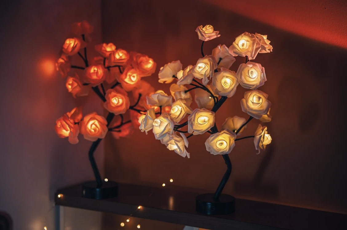 Leddi™ Rose - Forever Rose Blomsterlampe