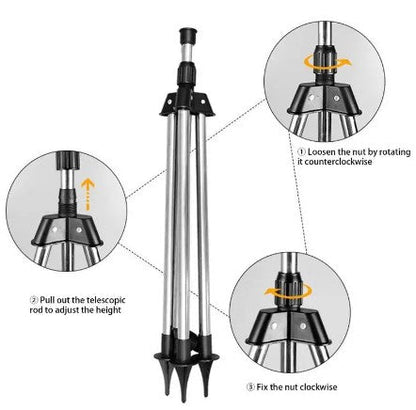 Tripod Sprinkler™: 360° Roterende Stativ Hagesprinkler
