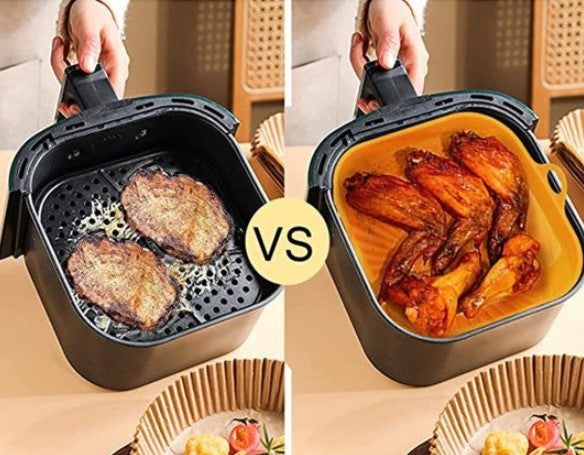 Globetrek° SiliconePan 1+1 GRATIS: Gjenbrukbar Airfryer Silikonform