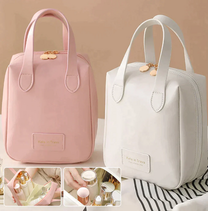 Icone™ MakeupBag: Multifunksjonell Utvidbar Sminkepung
