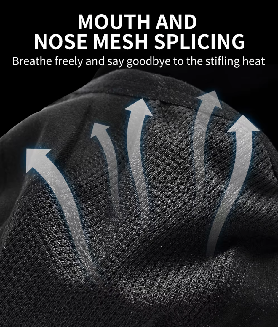 Icone™ CyclingMask: Sykkel Ansiktsbeskyttelse Hodeplagg