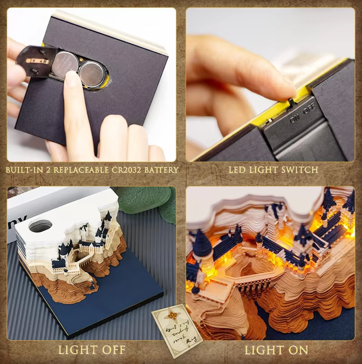 CastleMemo - 3D Castle Memo Note Kalender