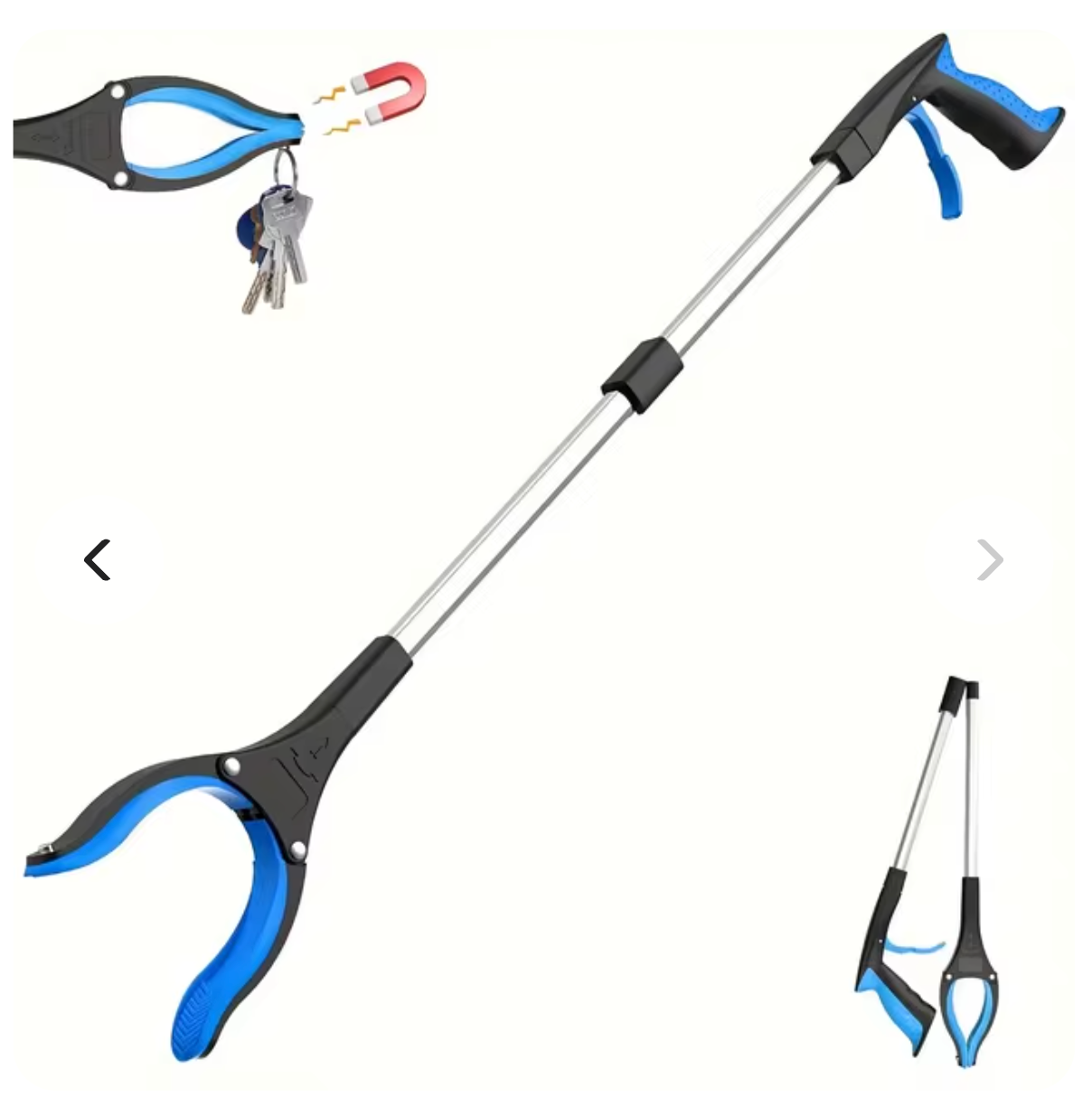 FoldablePicker - Sammenleggbar klype med 360° roterende plukker
