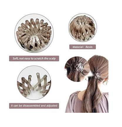 Rose® HairBun 1+1 GRATIS: Hårknollholder for late kvinner