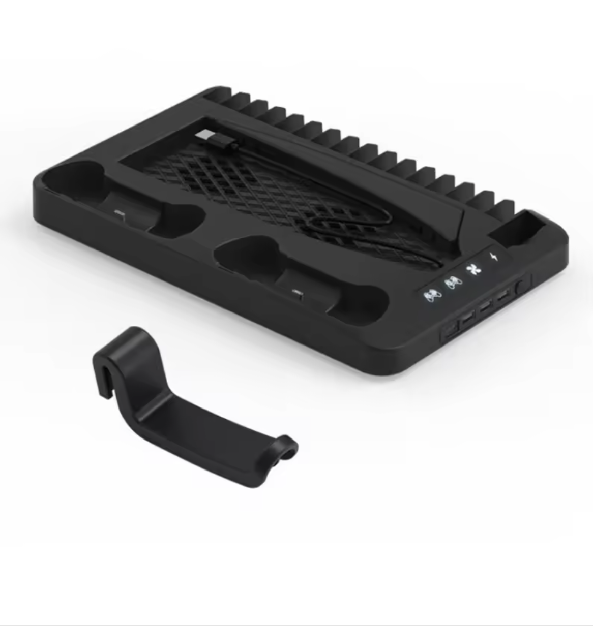 PS5Dock - 4 i 1 PS5 Multifunksjonell Dockingstasjon